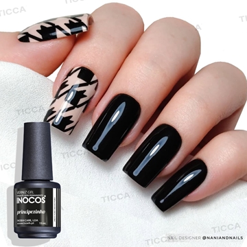 ESMALTE SEMIPERMANENTE NEGRO "PRINCIPEZINHO" 15ml | INOCOS - Imagen 2