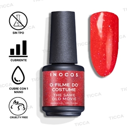 ESMALTE SEMIPERMANENTE "O FILME DO COSTUME" 15ml | INOCOS - Imagen 1