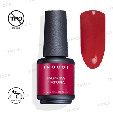 ESMALTE SEMIPERMANENTE "PAPRIKA" 15ml | INOCOS - Imagen 1