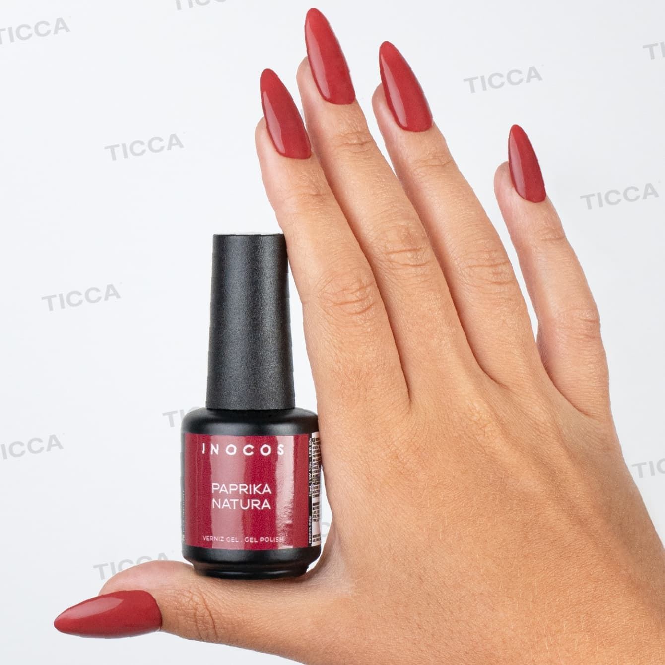 ESMALTE SEMIPERMANENTE "PAPRIKA" 15ml | INOCOS - Imagen 2