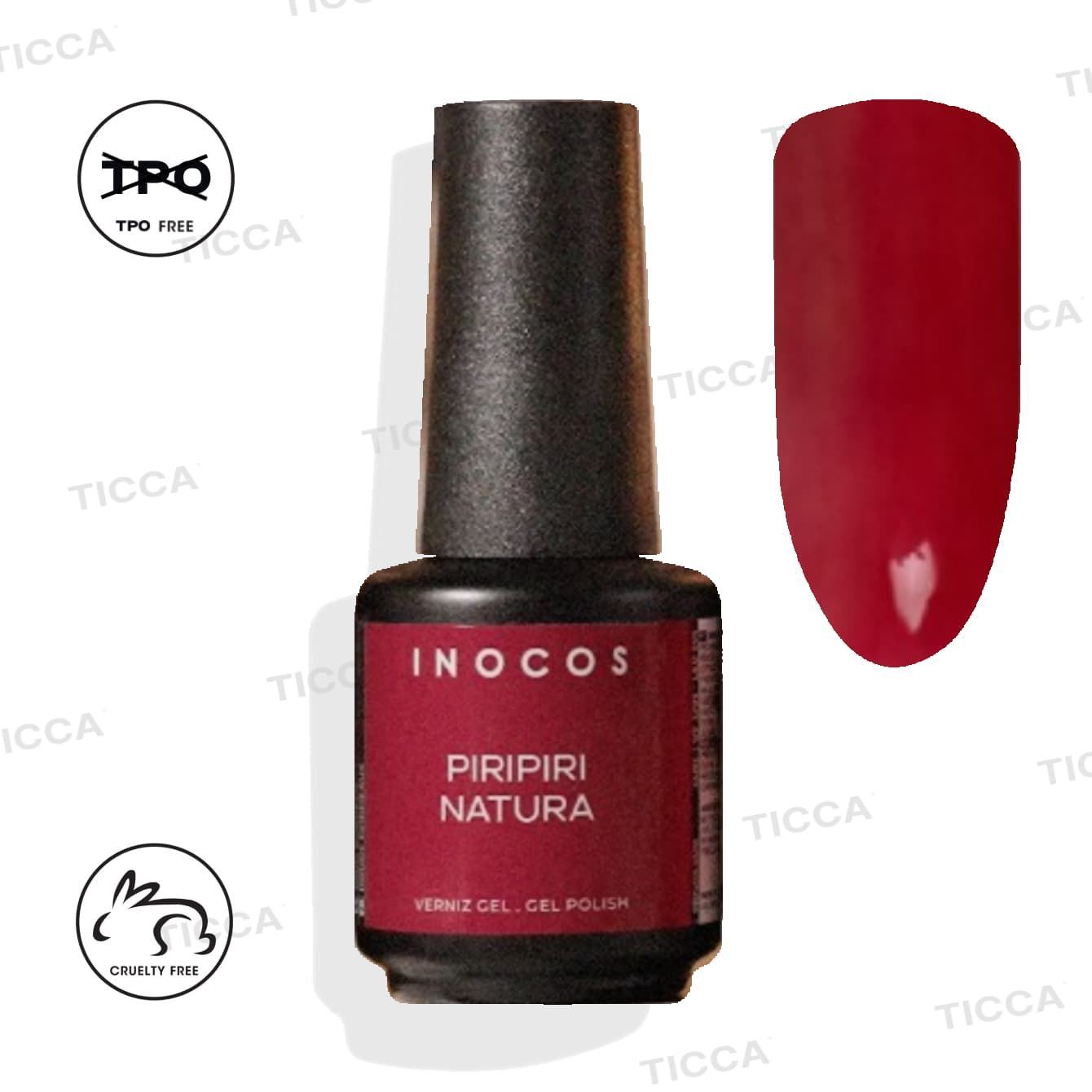 ESMALTE SEMIPERMANENTE "PIRIPIRI" 15ml | INOCOS - Imagen 1