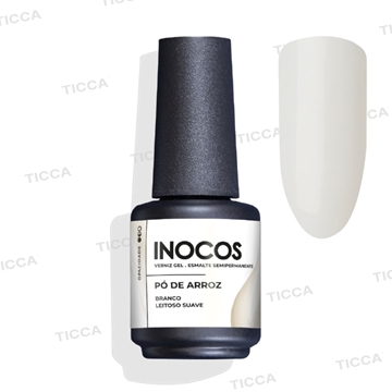 ESMALTE SEMIPERMANENTE "PO DE ARROZ" 15ml | INOCOS - Imagen 1
