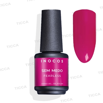 ESMALTE SEMIPERMANENTE "SEM MEDO" 15ml | INOCOS - Imagen 1