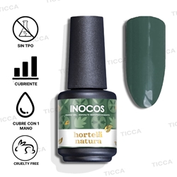 Esmalte Semipermanente Verde Menta Hortela Natura 15ml | Inocos - Imagen 2