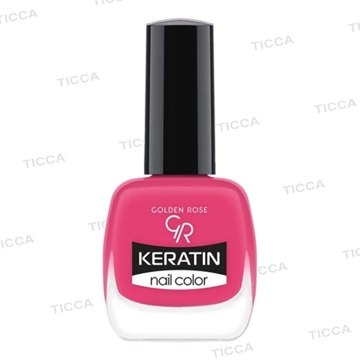 ESMALTE TRADICIONAL KERATIN Nº31  "ROSA"  | GOLDEN ROSE - Imagen 1