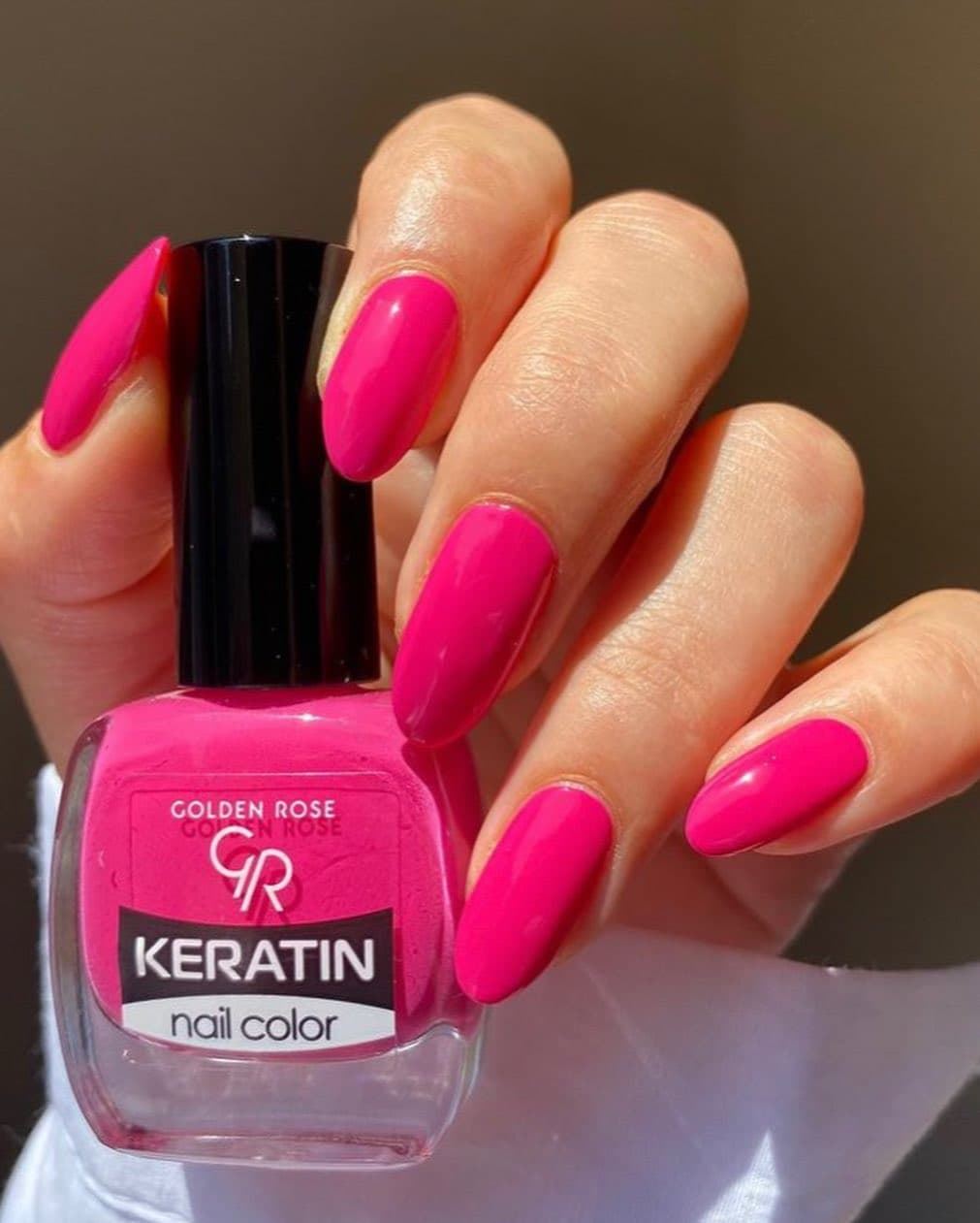 ESMALTE TRADICIONAL KERATIN Nº31  "ROSA"  | GOLDEN ROSE - Imagen 2