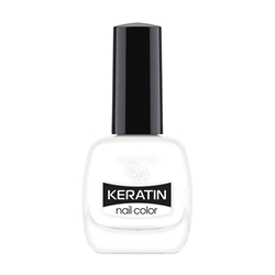 Esmalte Tradicional Keratin Nail Color 03 Blanco Francesa 10,5ml | Golden Rose - Imagen 1