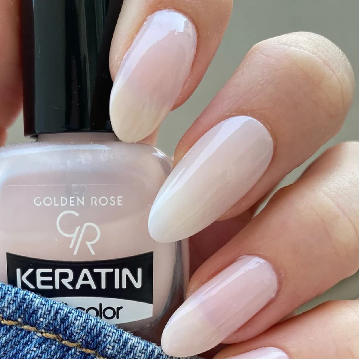 Esmalte Tradicional Keratin Nail Color 05 Rosa Francesa 10,5ml  | Golden Rose - Imagen 3
