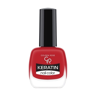 Esmalte Tradicional Keratin Nail Color 37 Rojo Pasion 10,5ml | Golden Rose - Imagen 1