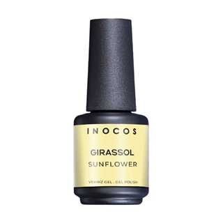 Esmlate Semipermanente Amarillo Pastel Girasol 15ml | Inocos - Imagen 1