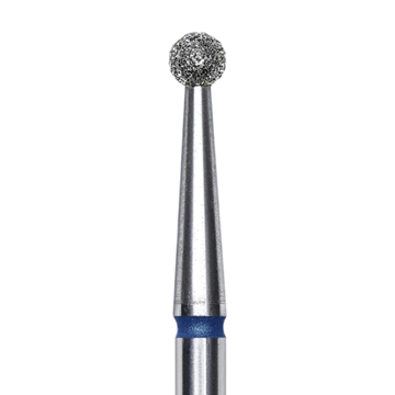 Fresa de Diamante Bola Azul 2,5mm - Grano Medio | Staleks - Imagen 1