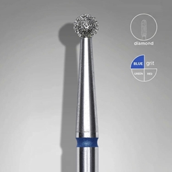 Fresa de Diamante Bola Azul 2,5mm - Grano Medio | Staleks - Imagen 2