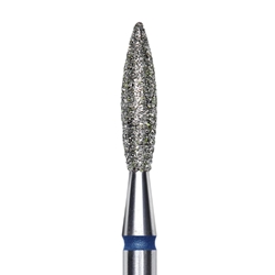 Fresa de Diamante Llama Azul 2,3mm - Grano Medio | Staleks - Imagen 1