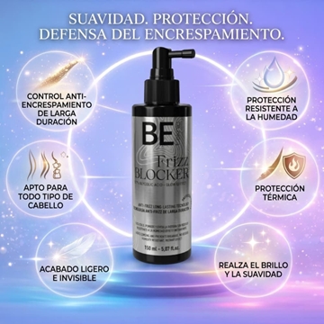 Frizz Blocker Spray Anti-Frizz y Protector Térmico 150ml | Be Teknic - Imagen 2