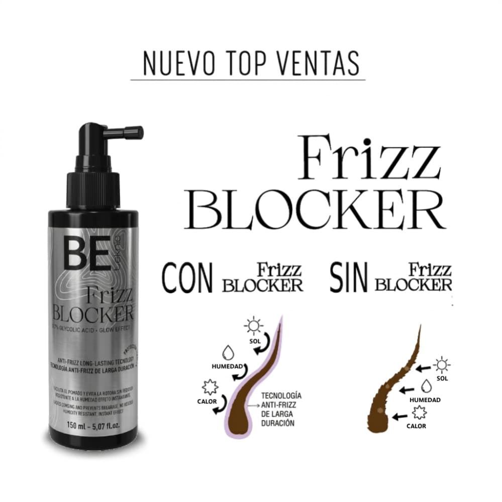 Frizz Blocker Spray Anti-Frizz y Protector Térmico 150ml | Be Teknic - Imagen 3