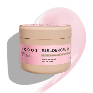 Gel Constructor Builder Gel Classic Rosa Lechoso 180g | Inocos - Imagen 2