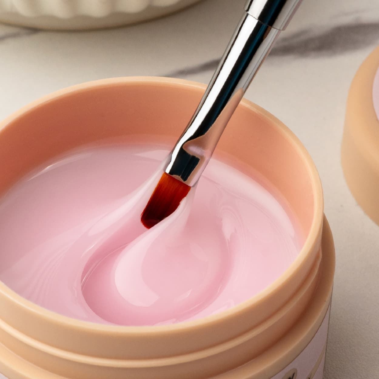 Gel Constructor Builder Gel Classic Rosa Lechoso 180g | Inocos - Imagen 4