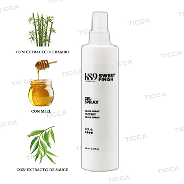GEL EN SPRAY EXTRAFUERTE SWEET FINISH GEL SPRAY 250ml | K89 - Imagen 1