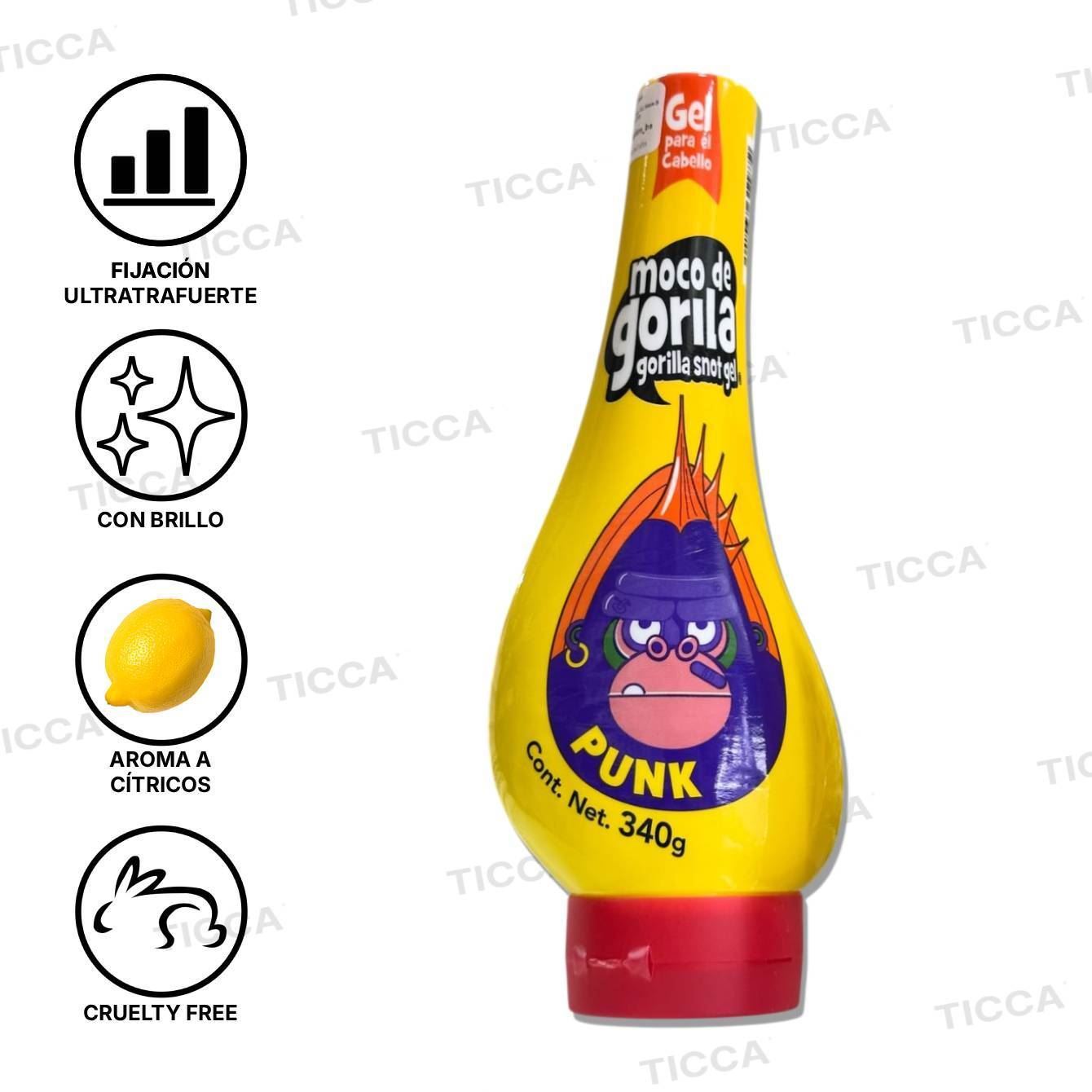 GEL FIJADOR PUNK 340g  | MOCO DE GORILA - Imagen 1