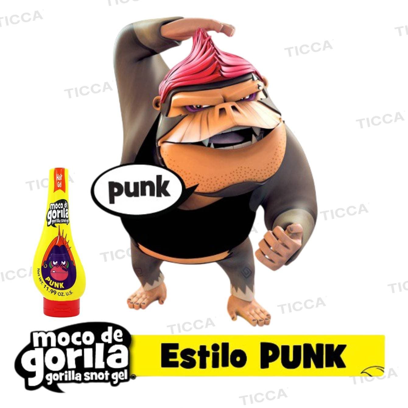 GEL FIJADOR PUNK 355ml  | MOCO DE GORILA - Imagen 1
