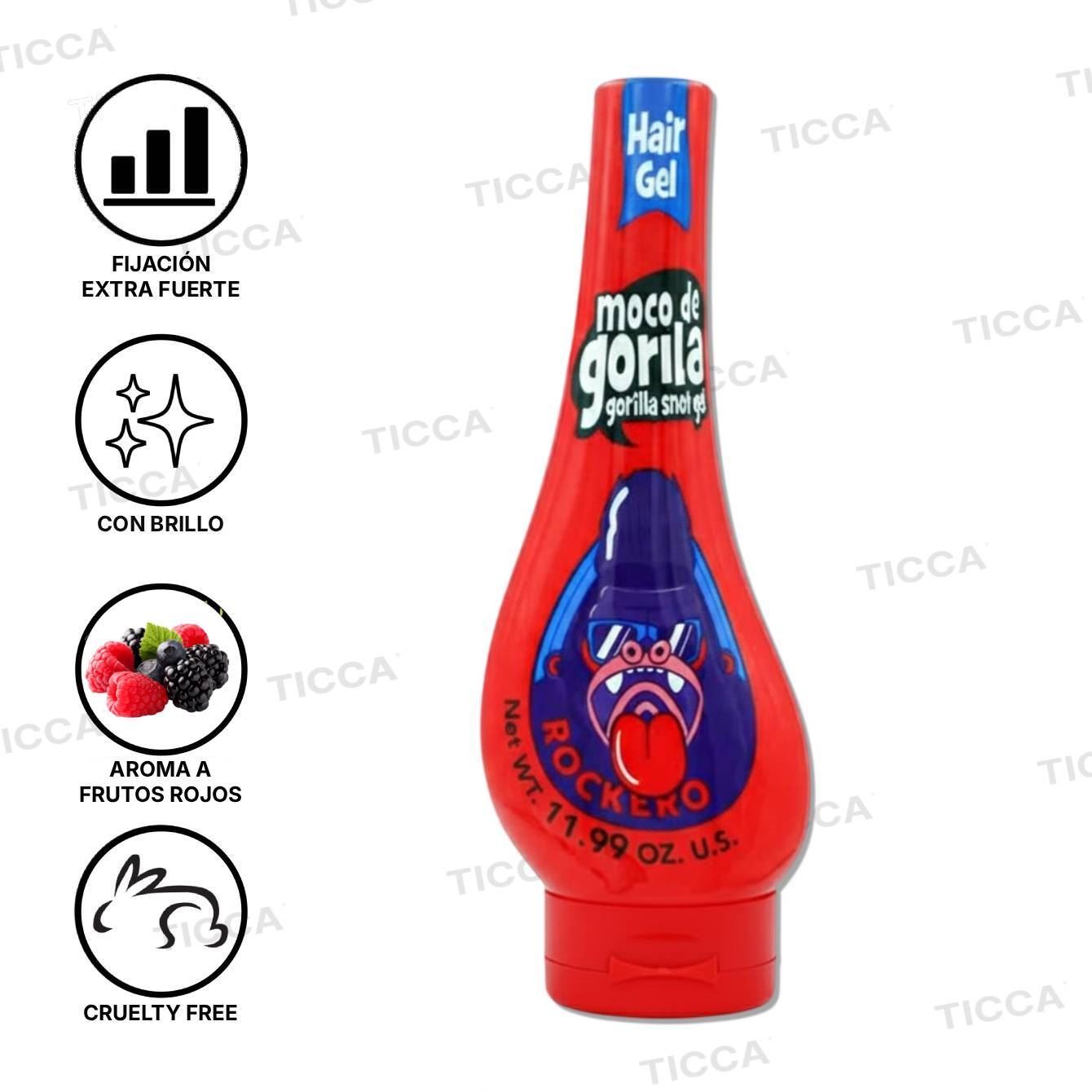 GEL FIJADOR ROCKERO 340g | MOCO DE GORILA - Imagen 1