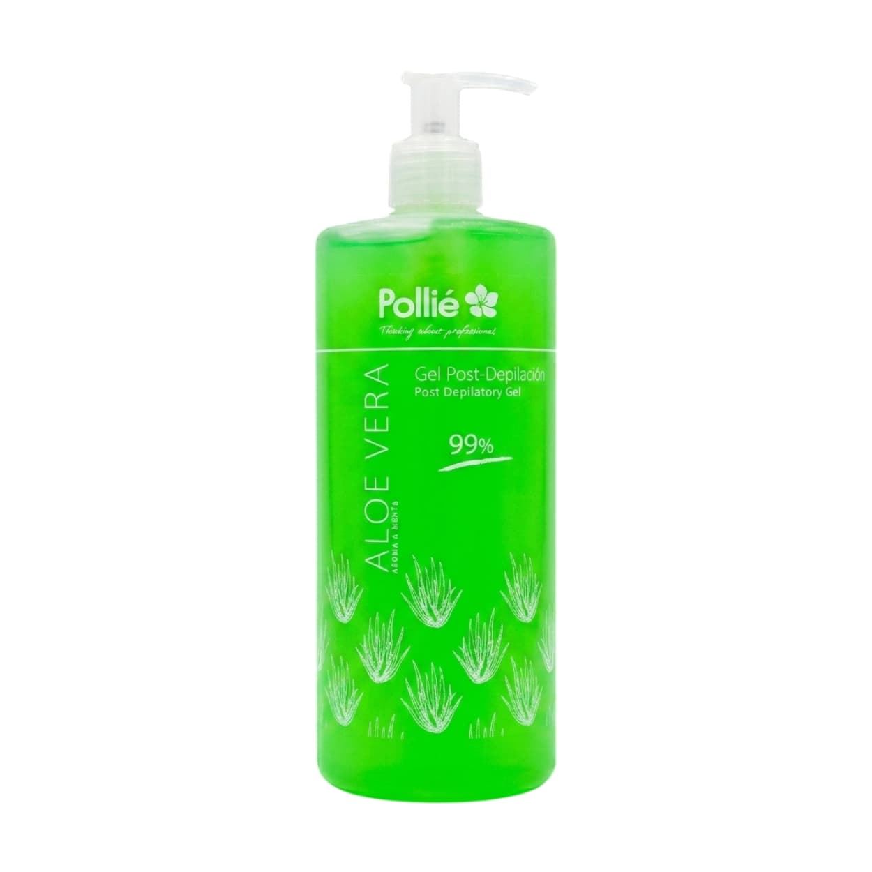 Gel post-depilatorio 99% aloe vera - Calmante Instantáneo | Pollié - Imagen 1