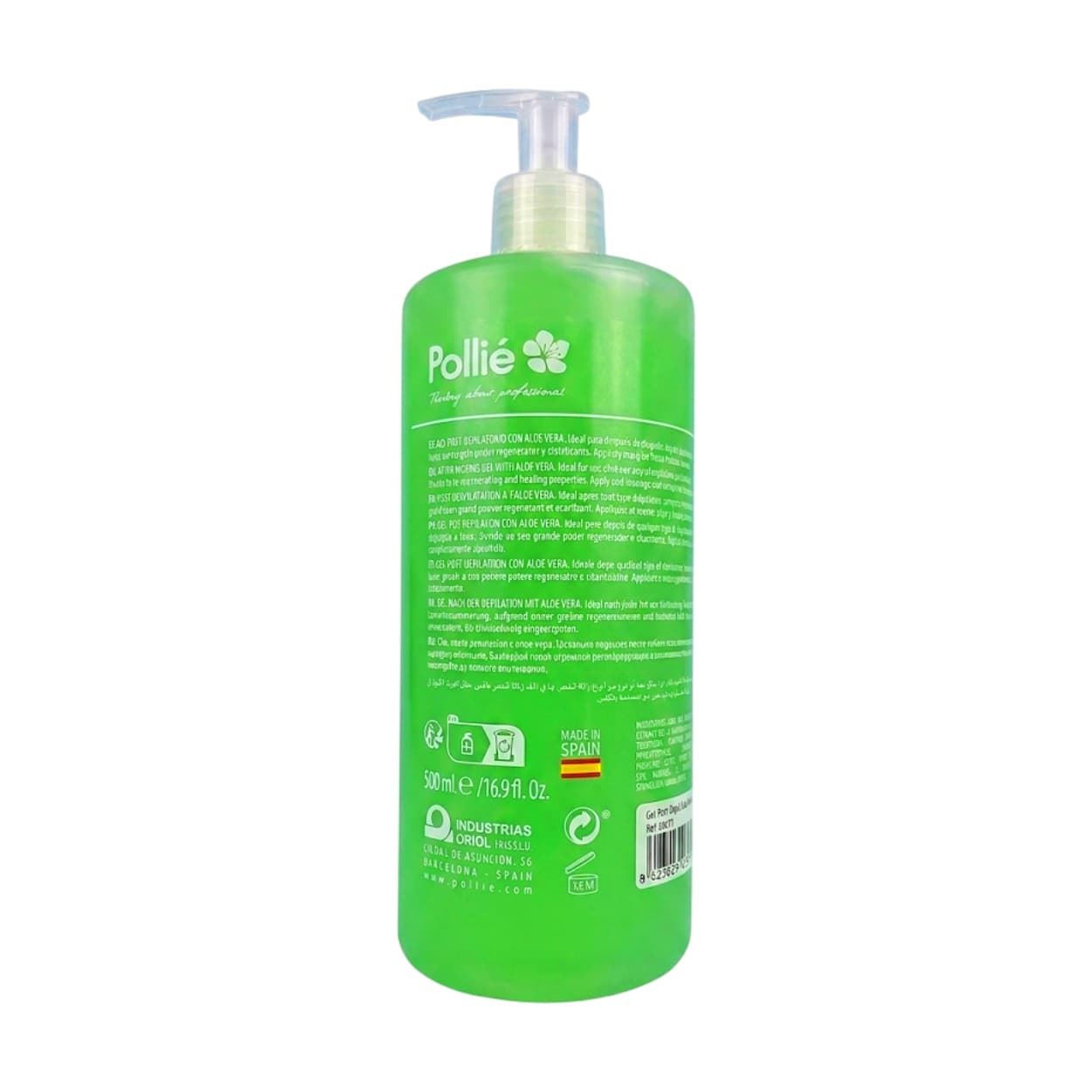 Gel post-depilatorio 99% aloe vera - Calmante Instantáneo | Pollié - Imagen 3