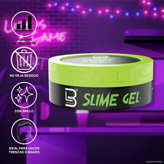 GOMINA EXTRAFUERTE SLIME GEL 100ml | L3VEL3 - Imagen 1