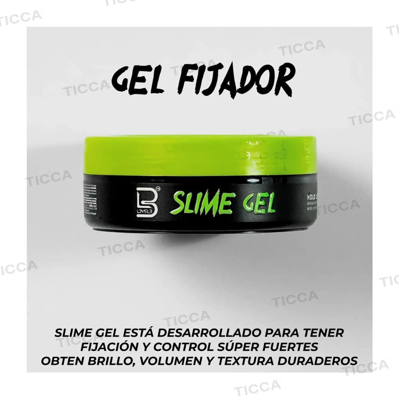GOMINA EXTRAFUERTE SLIME GEL 100ml | L3VEL3 - Imagen 6