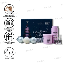 KIT DE NAVIDAD 25 PARA CABELLO DAÑADO "RESTORE + AMPOLLAS FLASH REPAIR" | K89 - Imagen 1