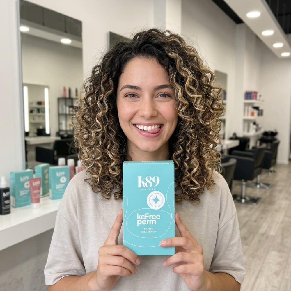 Kit Monodosis KC Free Perm - Permanente Sin Amoníaco para Todo Tipo de Cabello | K89 - Imagen 3