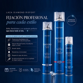 Laca Profesional Diamond Extra Fuerte 750ml | Risfort - Imagen 2