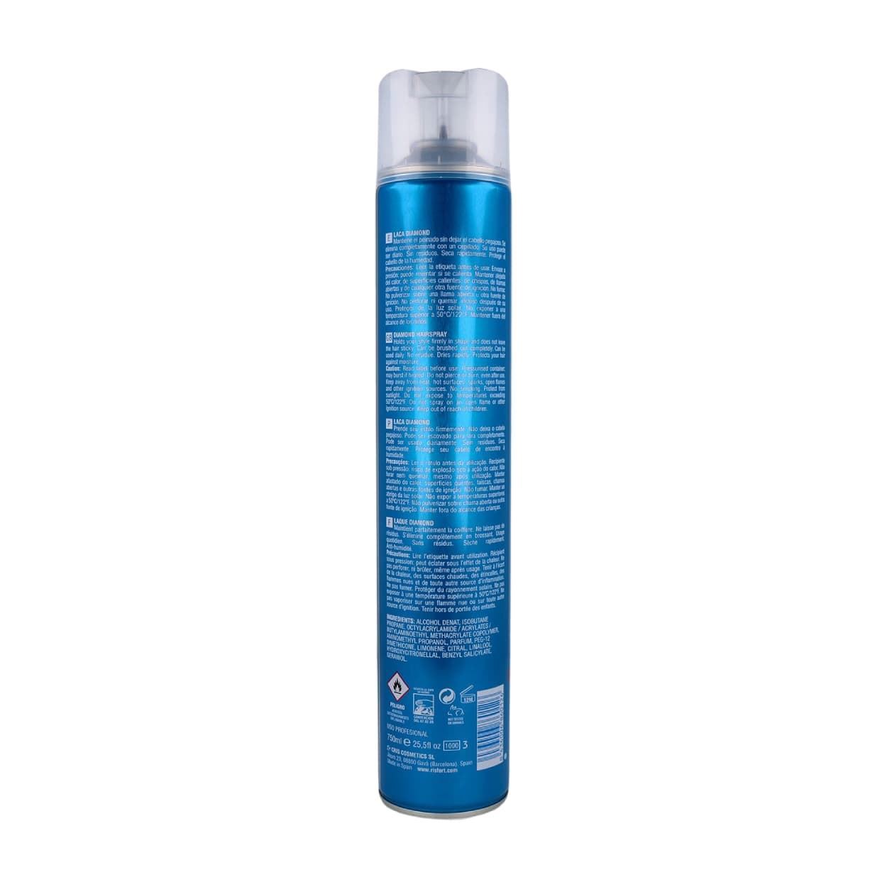 Laca Profesional Diamond Extra Fuerte 750ml | Risfort - Imagen 4