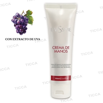 LEVISSIME_CREMA DE MANOS CON RESVERATROL 100ml - Imagen 1