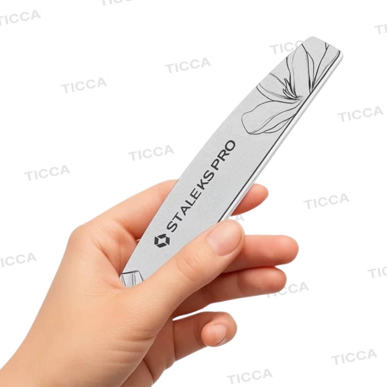 LIMA MEDIA LUNA PARA UÑAS 100/180 NFE-40-100/180 | STALEKS - Imagen 3