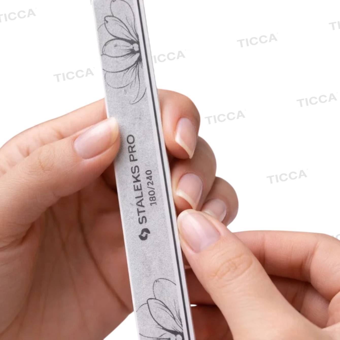 LIMA RECTA PARA UÑAS 180/240 NFE-20-180/240 | STALEKS - Imagen 3