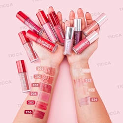 LIPGLOSS SHIMMER LIP GLAZE "PEACH FIZZ" #252 6ml | GOLDEN ROSE - Imagen 2