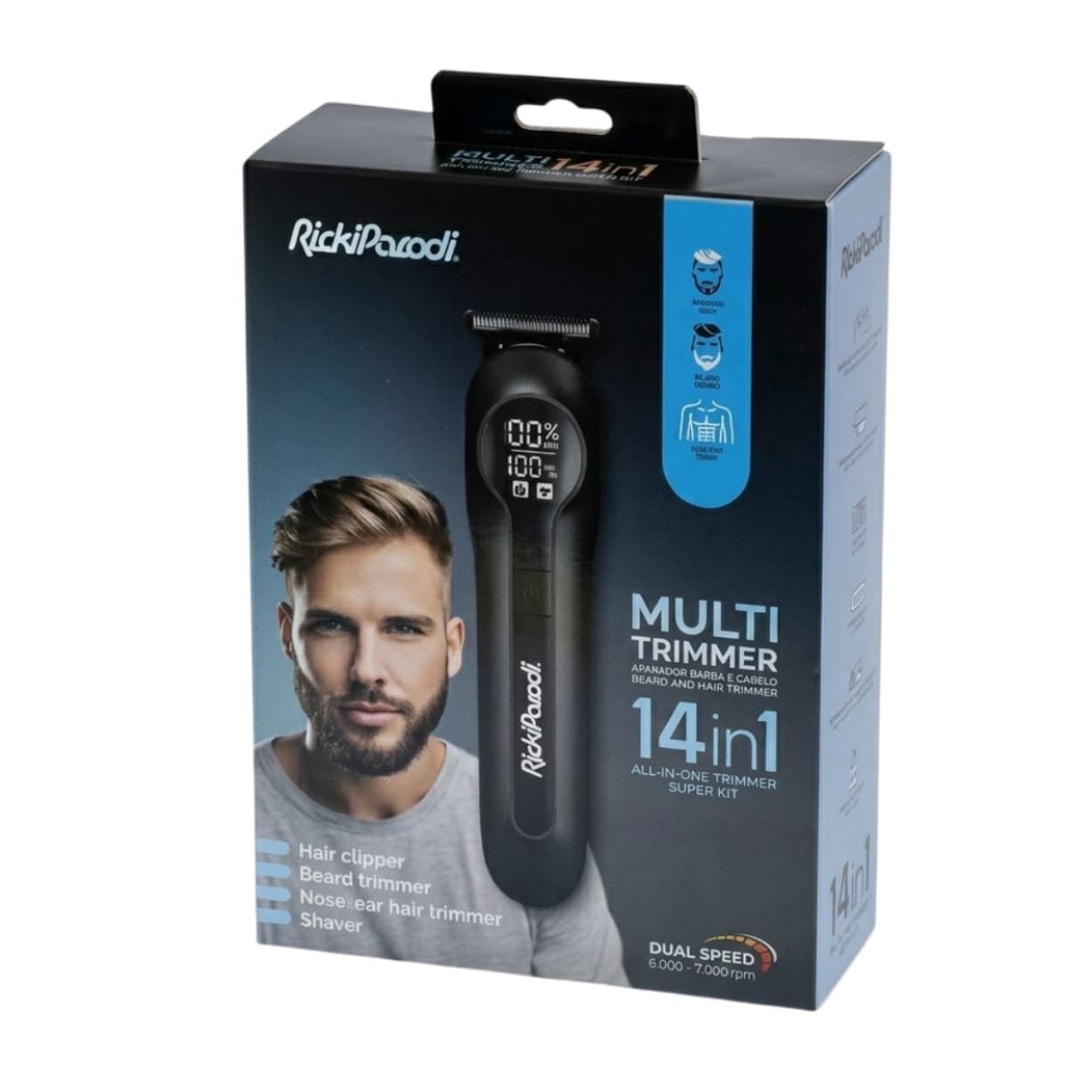 Máquina de corte 14 accesorios en 1 Multi Trimmer | RICKI PARODI - Imagen 6