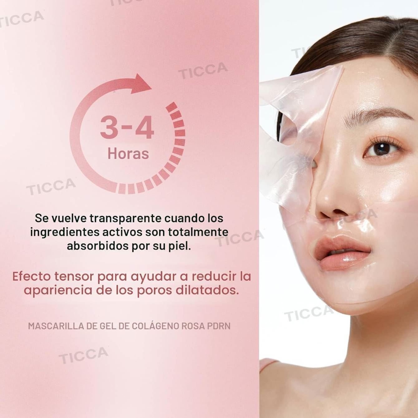 MASCARA DE GEL DE PDRN ROSA DE SALMON 1ud | MEDICUBE - Imagen 3