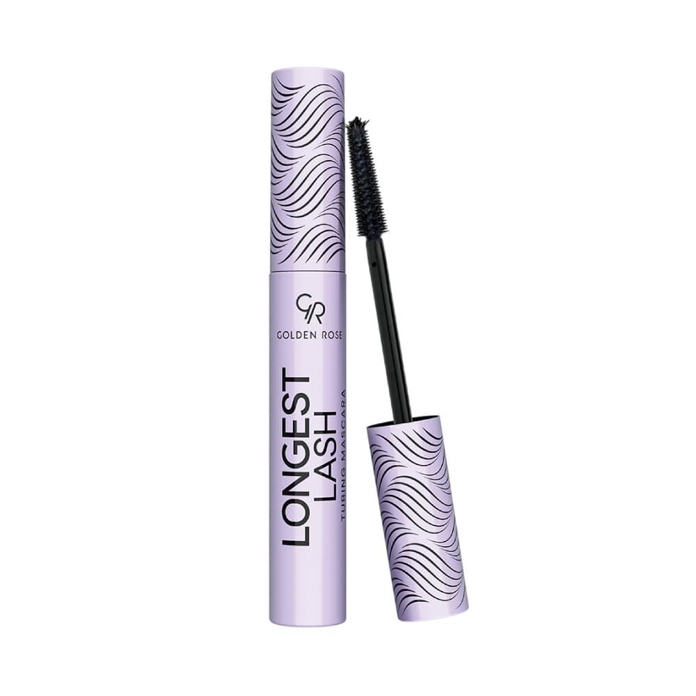 Mascara de pestañas efecto extensión pestañas Tubing Longest Lash 9ml | Golden Rose - Imagen 1