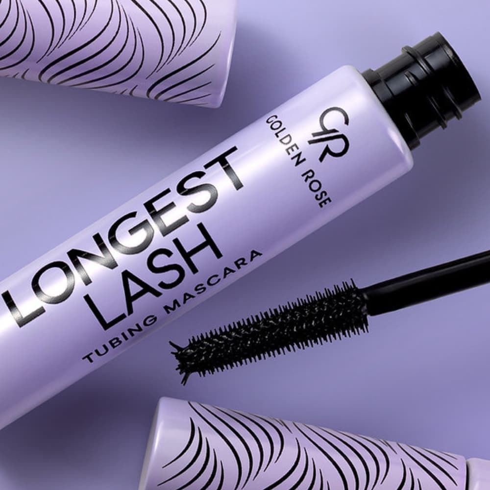 Mascara de pestañas efecto extensión pestañas Tubing Longest Lash 9ml | Golden Rose - Imagen 6