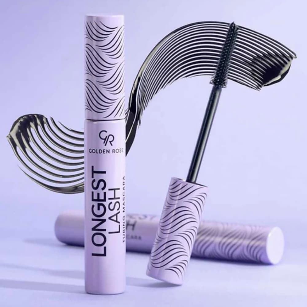 Mascara de pestañas efecto extensión pestañas Tubing Longest Lash 9ml | Golden Rose - Imagen 7