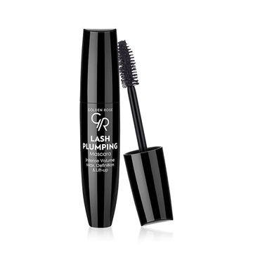 MASCARA DE PESTAÑAS VOLUMEN INTENSO, DEFINICION Y EFECTO LIFTING "LASH PUMPING" 13ml | GOLDEN ROSE - Imagen 2