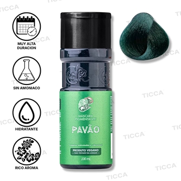 MASCARA PIGMENTANTE PAVAO PIGMENTO DIRECTO 100ml | KAMALEAO COLOR - Imagen 1