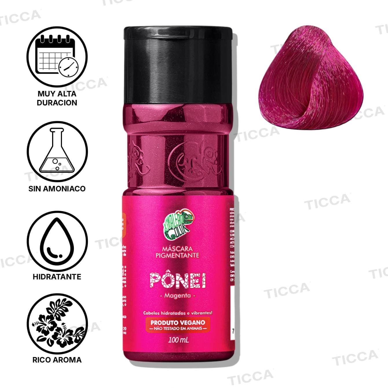 MASCARA PIGMENTANTE PIGMENTO DIRECTO KC 150ml | KAMALEAO COLOR - Imagen 6