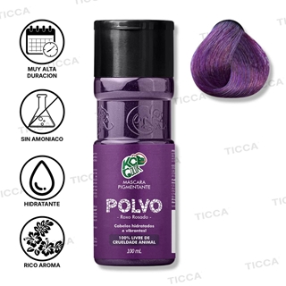 MASCARA PIGMENTANTE POLVO PIGMENTO DIRECTO 100ml | KAMALEAO COLOR - Imagen 1
