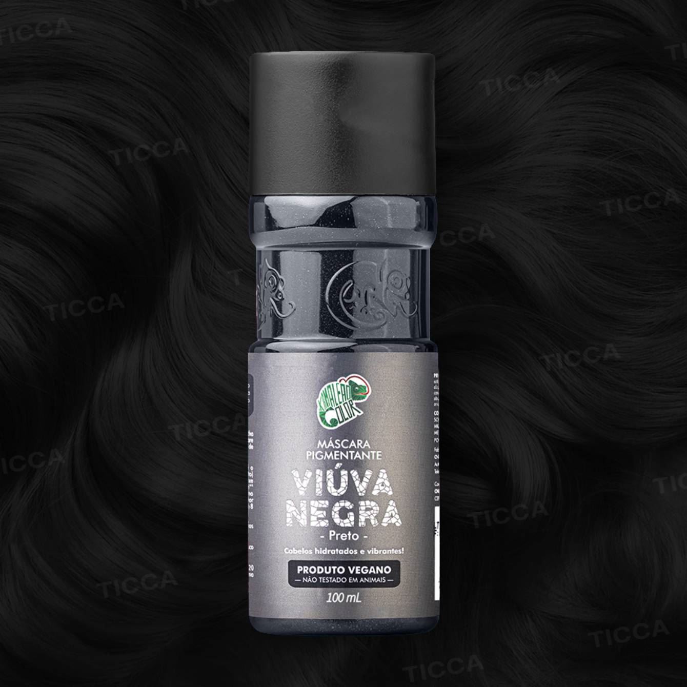 MASCARA PIGMENTANTE VIUVA NEGRA PIGMENTO DIRECTO 100ml | KAMALEAO COLOR - Imagen 3