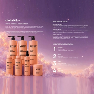 Mascarilla Antiencrespamiento y Brillo Global Glow 300ml | K89 - Imagen 2