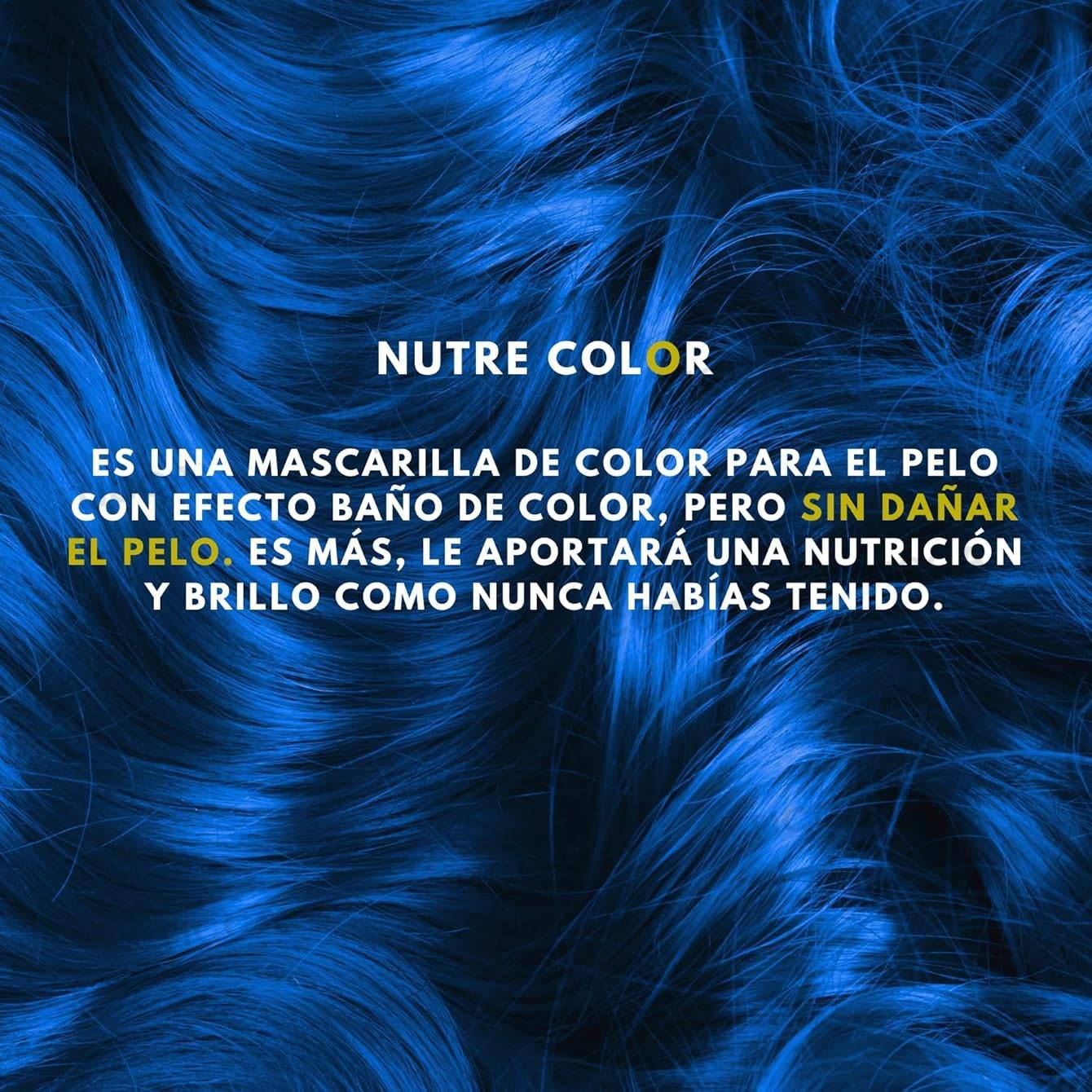 MASCARILLA DE COLOR NUTRE COLOR AZUL KLEIN 200ml | NIRVEL PROFESIONAL - Imagen 4