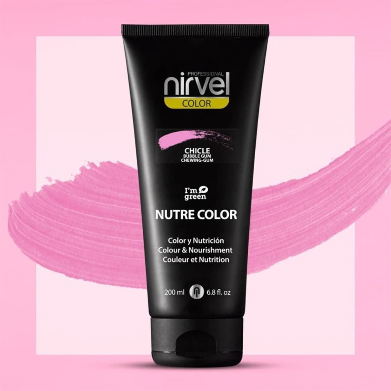 Mascarilla de Color Nutre Color Chicle 200ml  | Nirvel Professional - Imagen 7